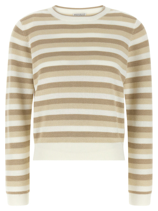 Beige Cotton Cardigan