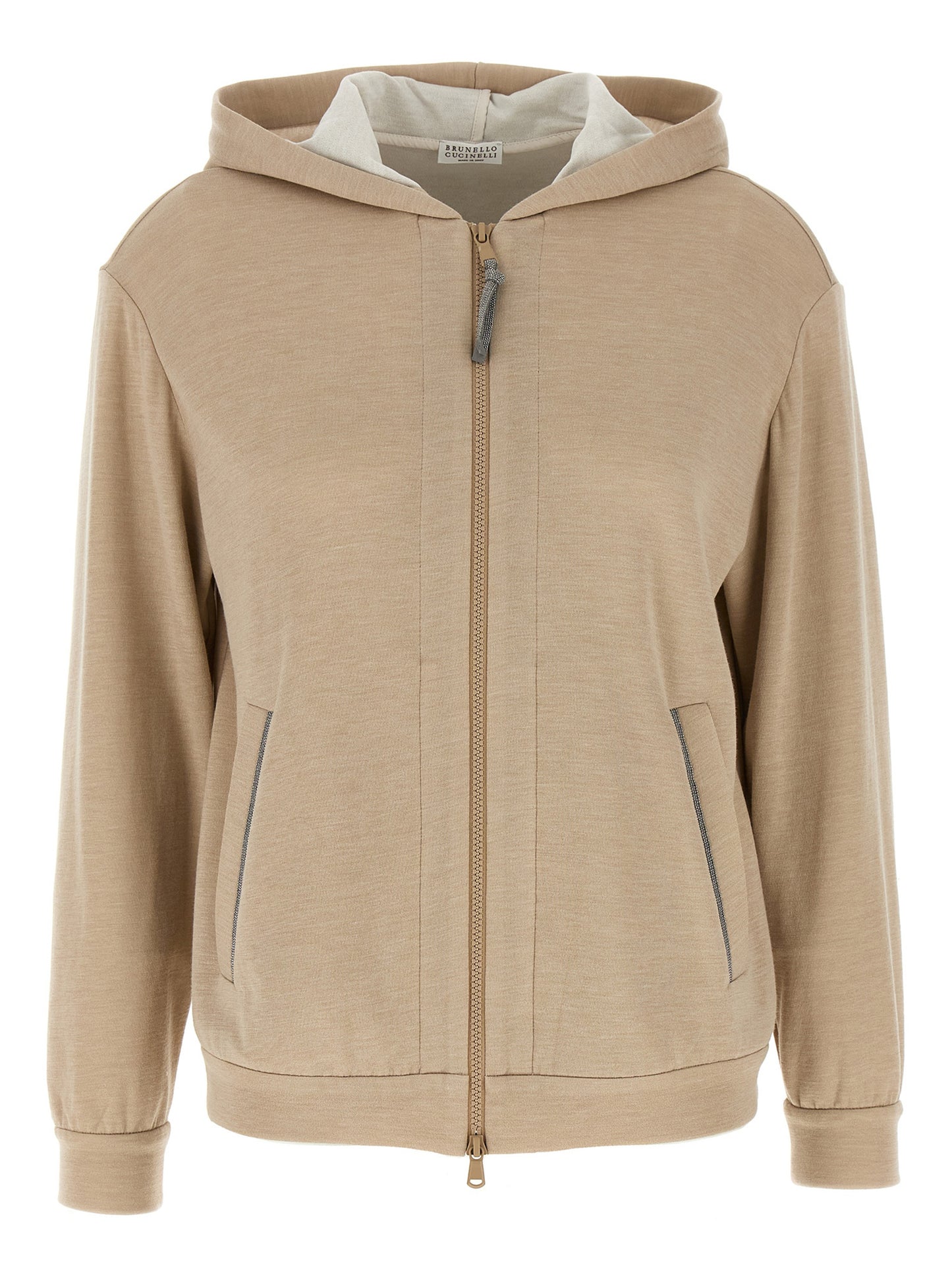 Beige Cotton Cardigan