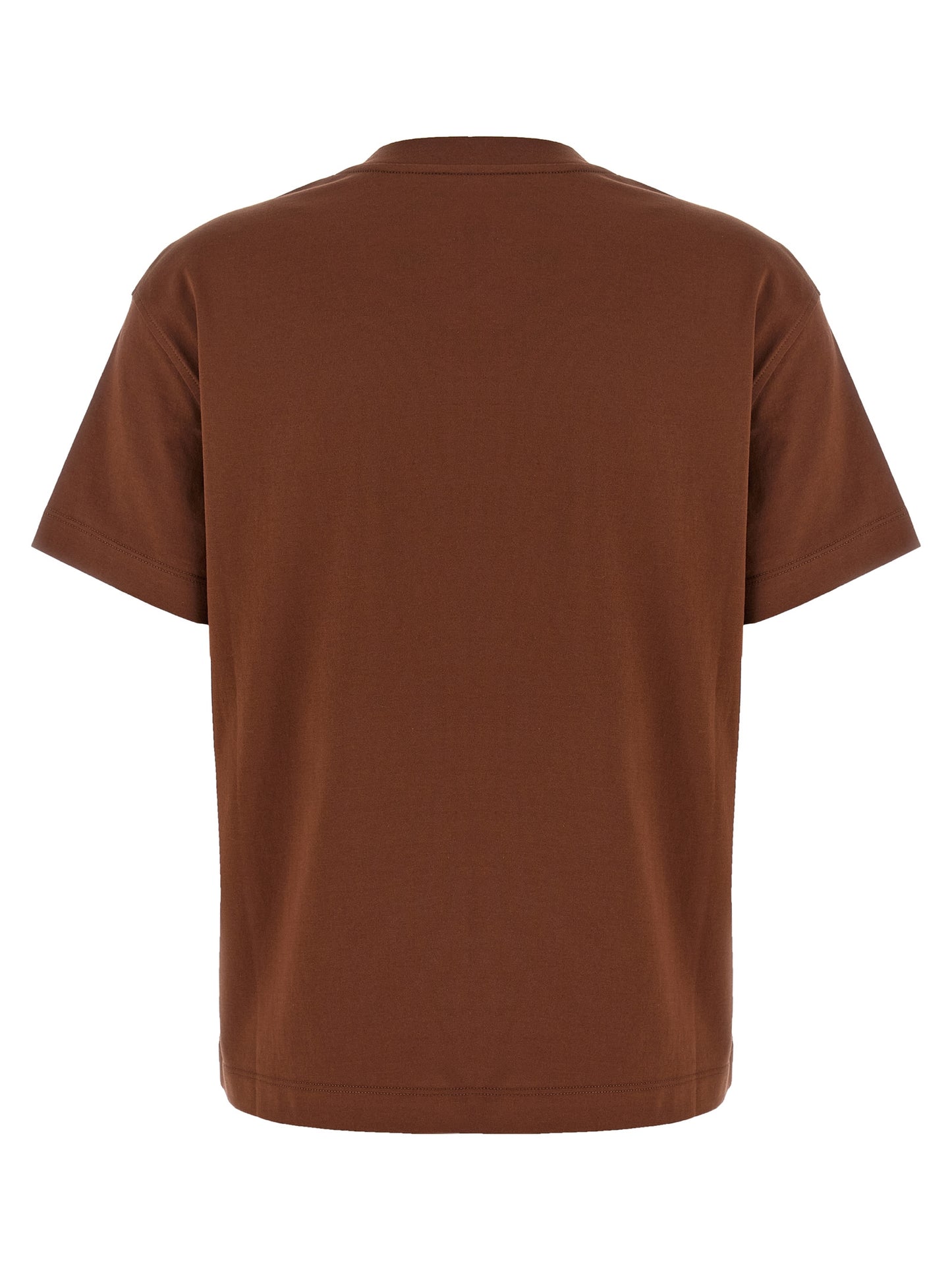 Brown Cotton T-Shirt