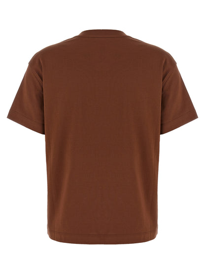 Brown Cotton T-Shirt