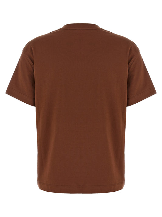 Brown Cotton T-Shirt