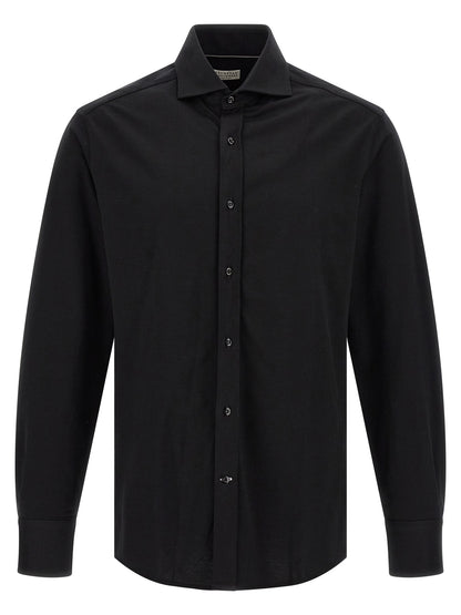 Black Cotton Blouse