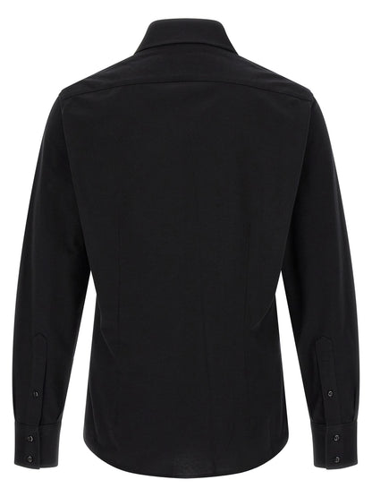 Black Cotton Blouse