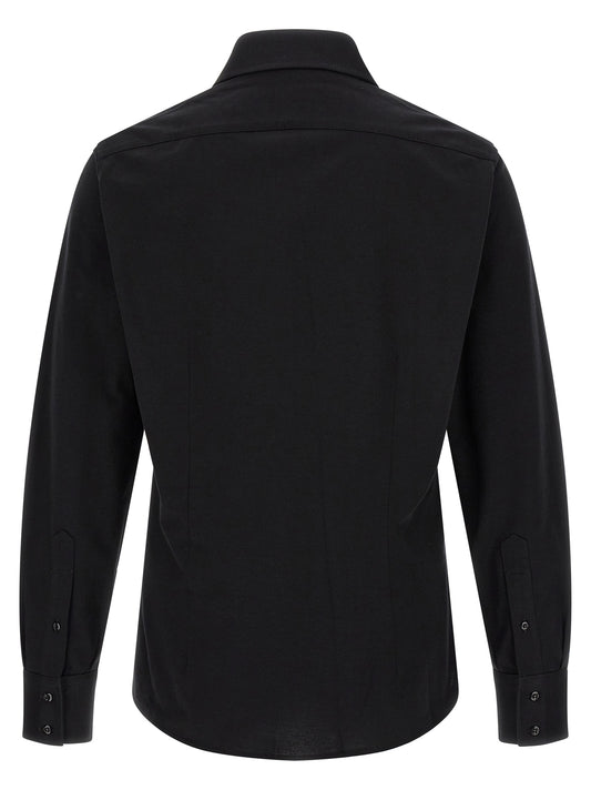 Black Cotton Blouse