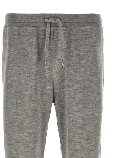 Gray Cashmere Joggers (Workout Pants)