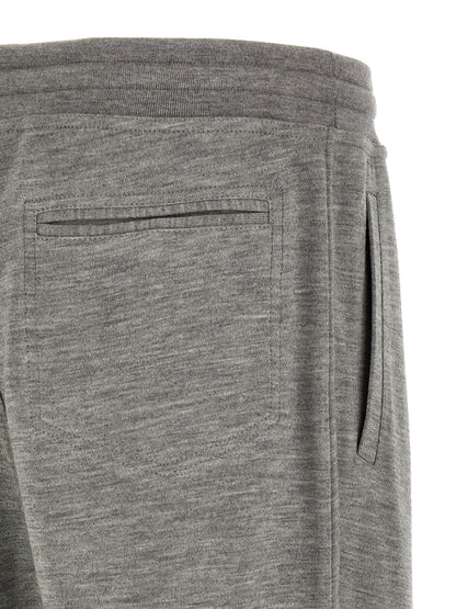 Gray Cashmere Joggers (Workout Pants)