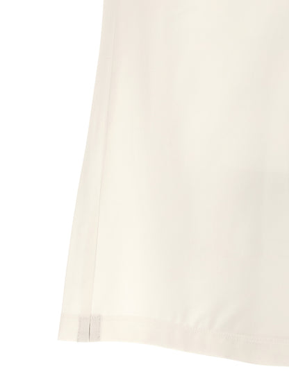 White Virgin Wool Polo Shirt