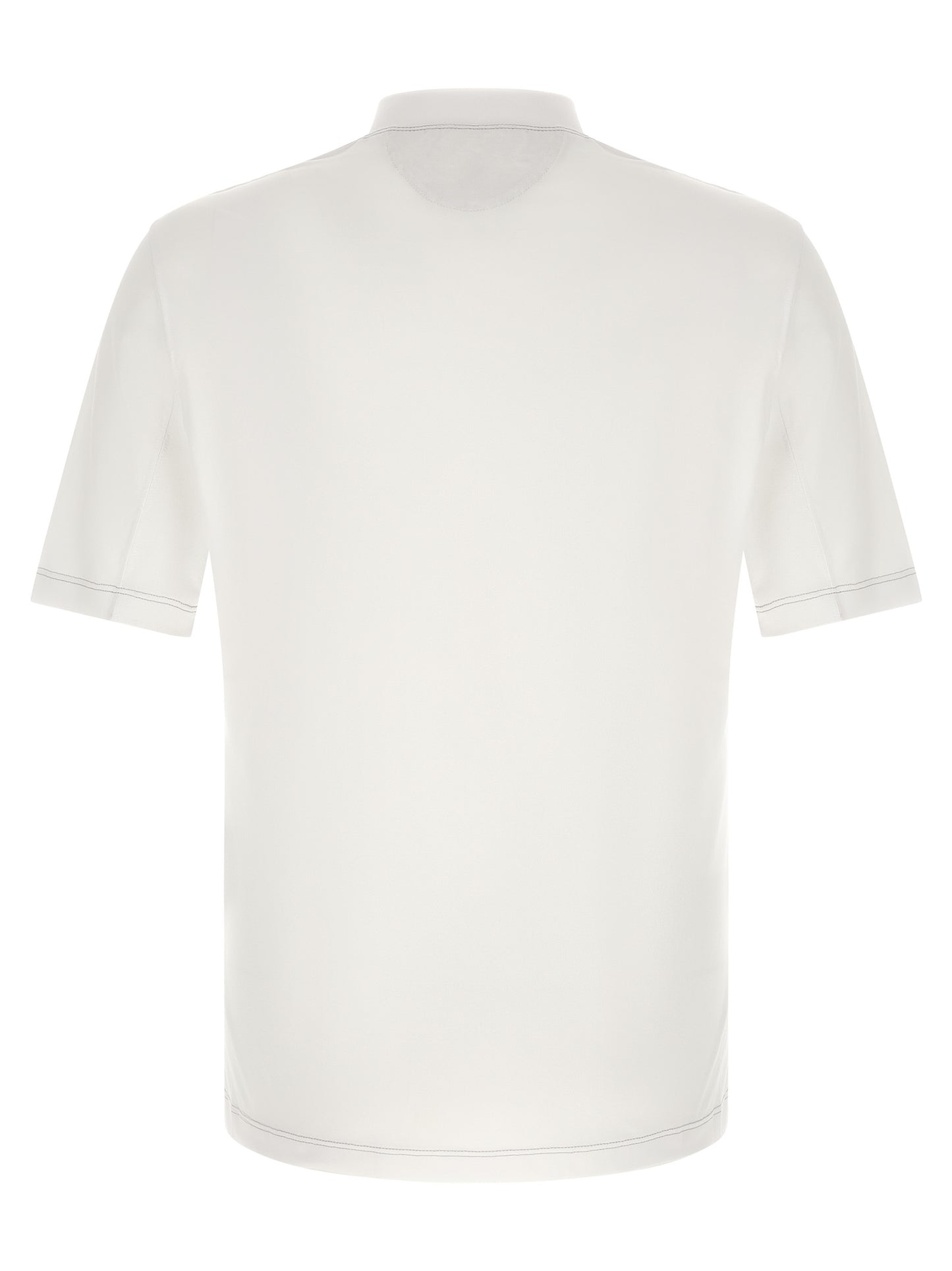 White Polyamide T-Shirt