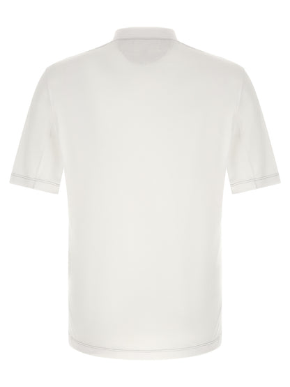 White Polyamide T-Shirt