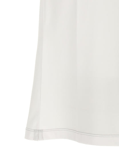 White Polyamide T-Shirt