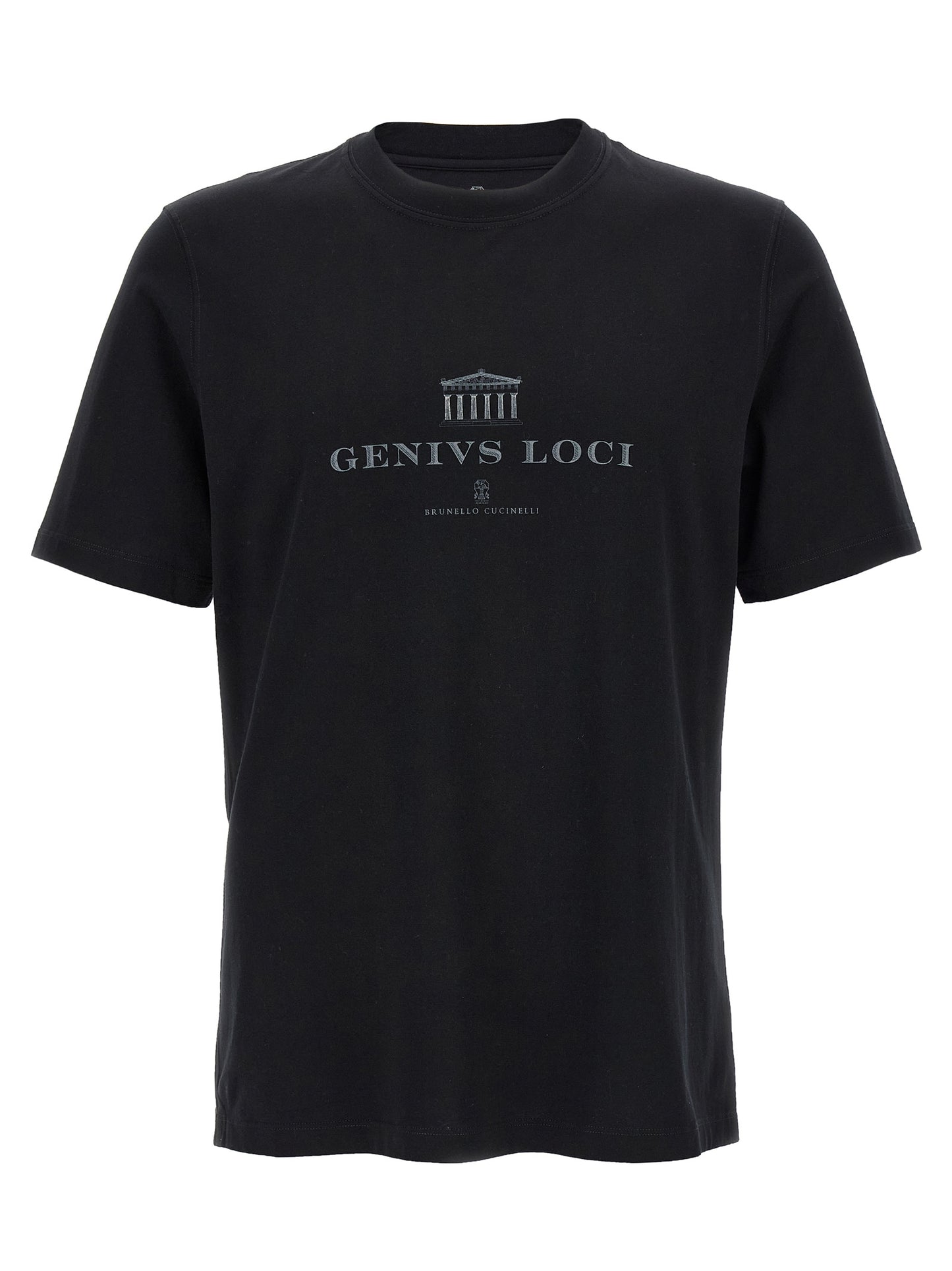 Black Cotton T-Shirt