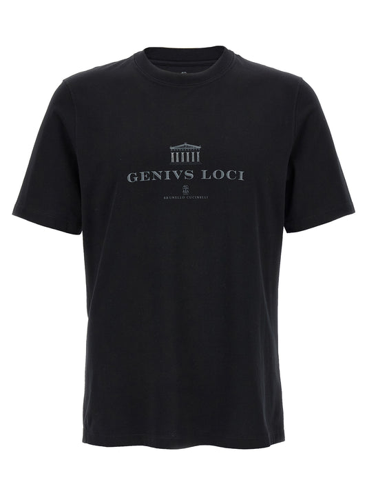 Black Cotton T-Shirt