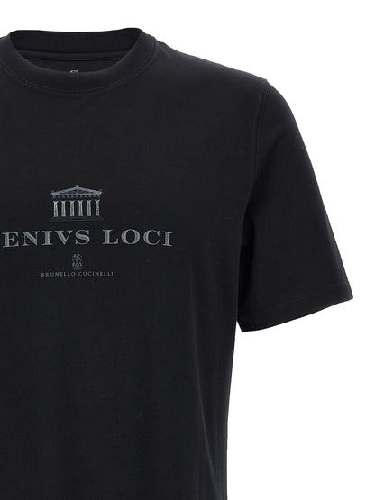 Black Cotton T-Shirt