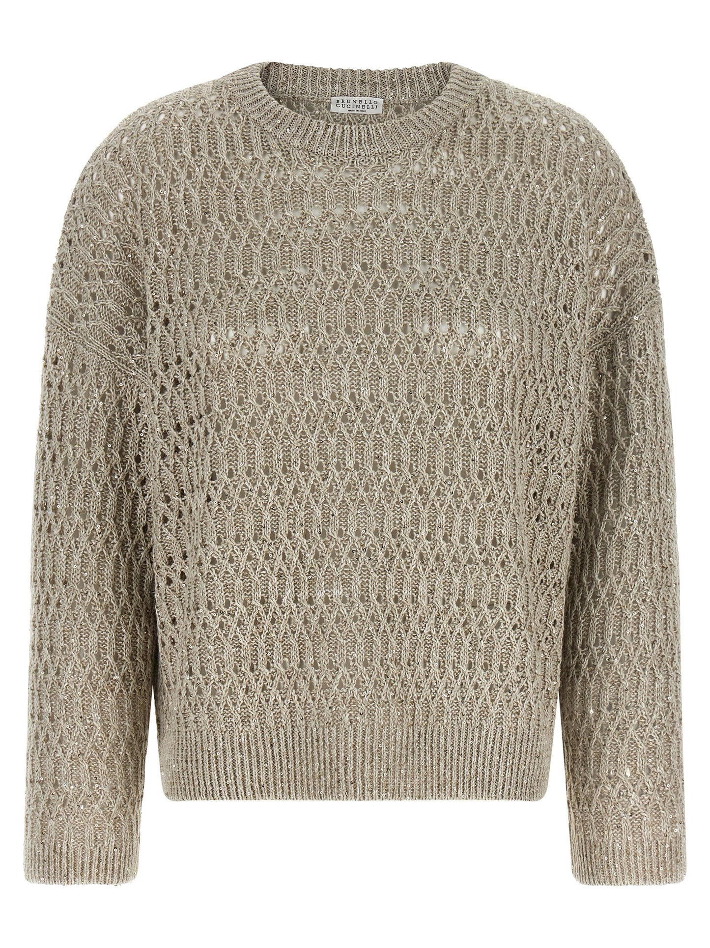 Beige Linen Cardigan