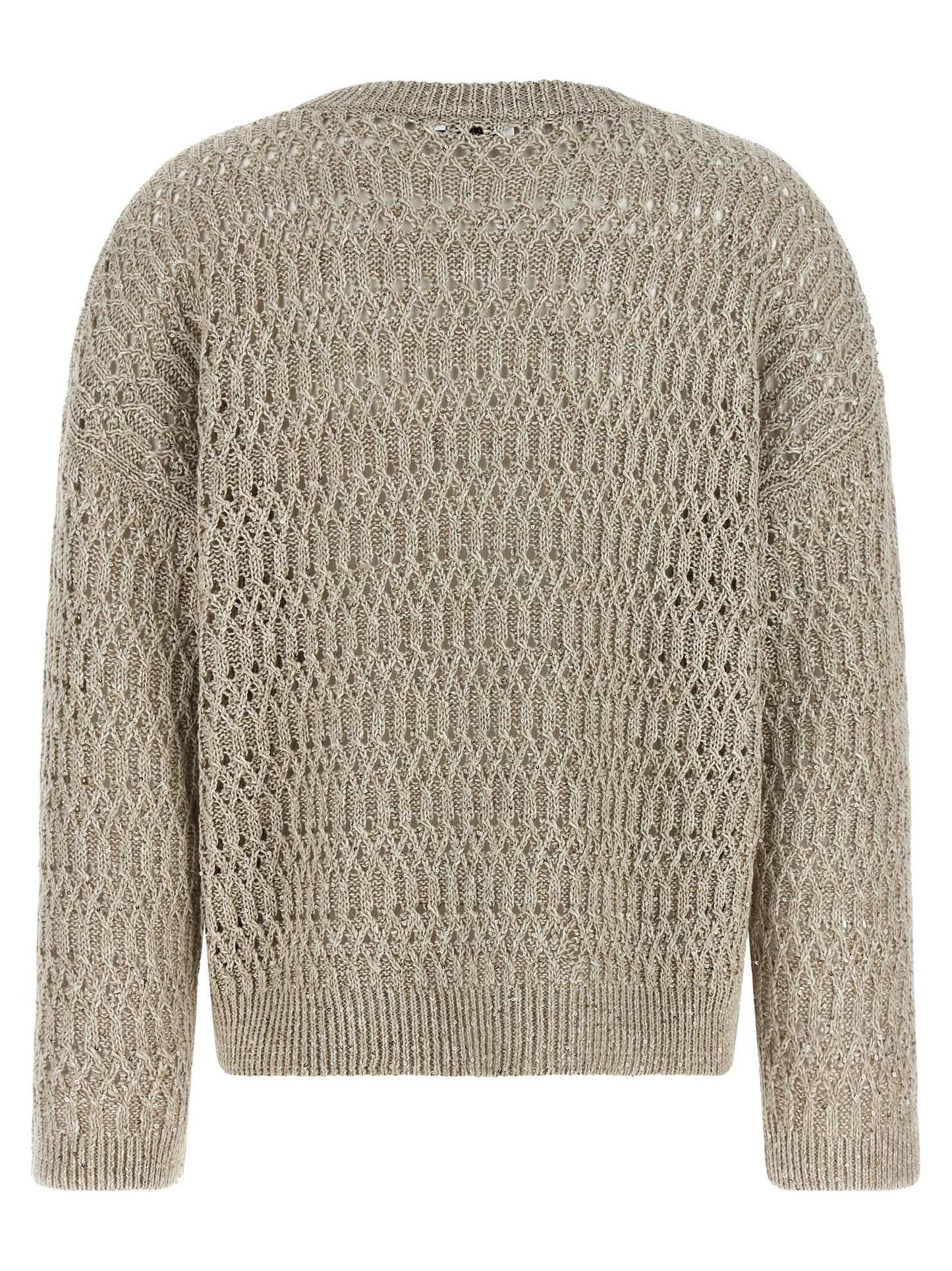 Beige Linen Cardigan