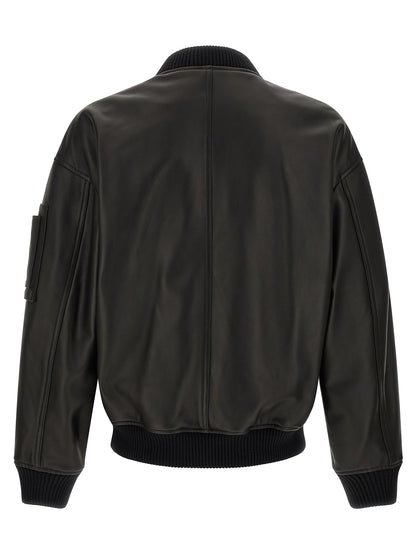 Black Leather Leather Jacket