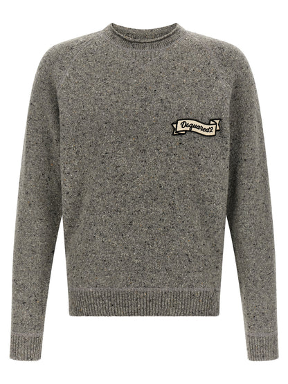 Gray Wool Cardigan