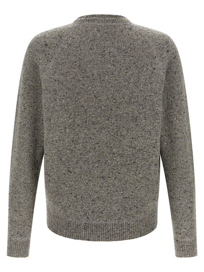 Gray Wool Cardigan