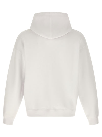 White Cotton Sweatshirt