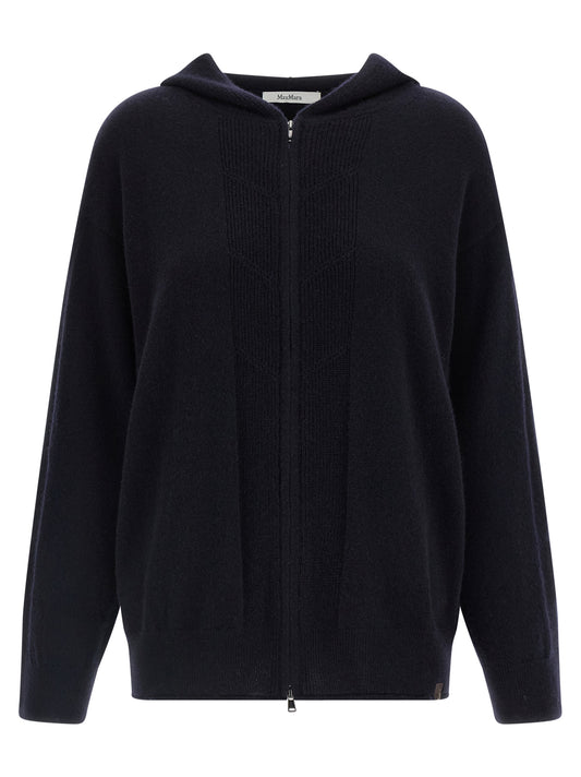 Blue Cashmere Cardigan
