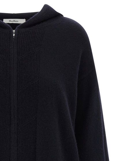 Blue Cashmere Cardigan