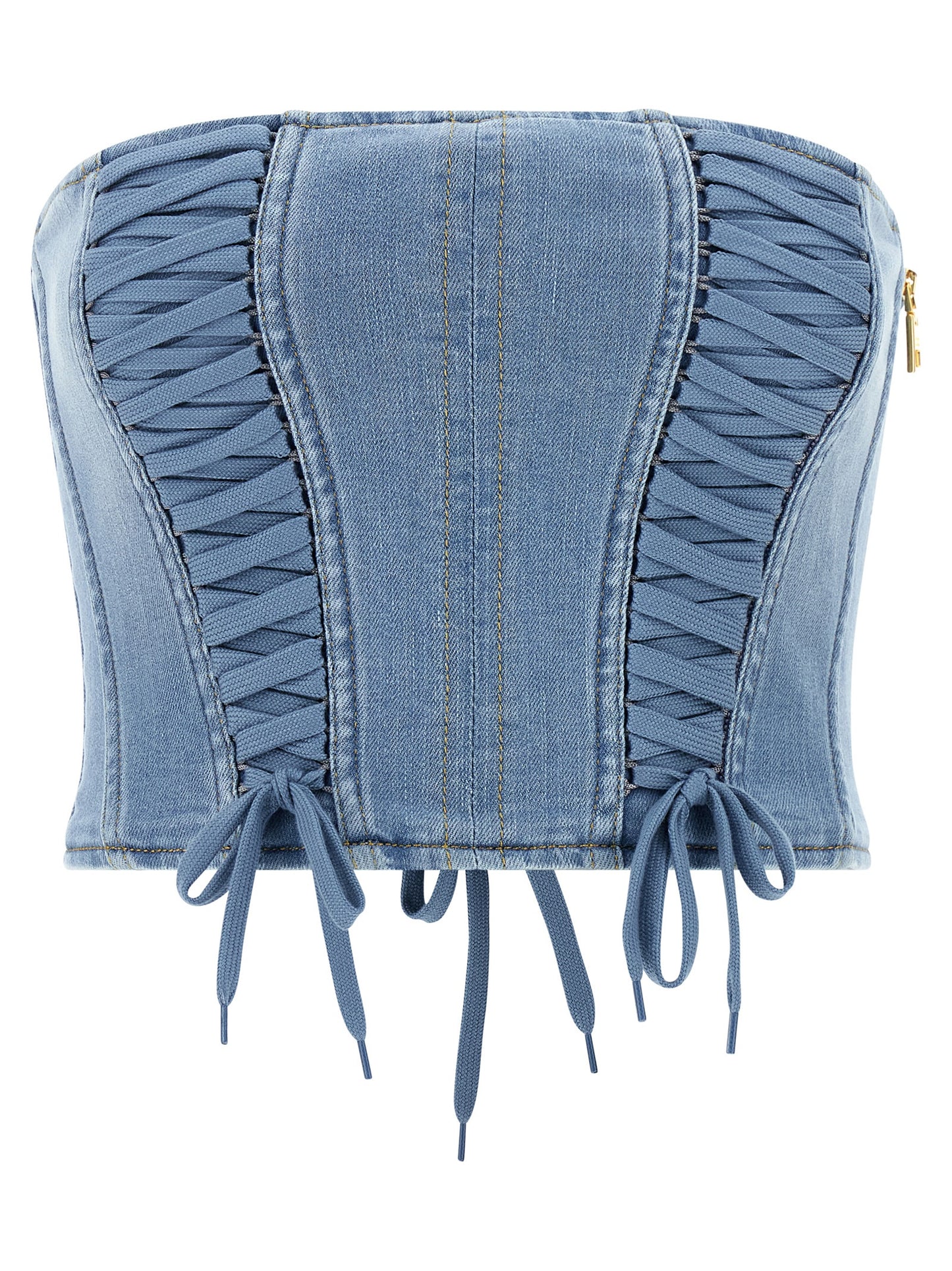 Blue Cotton Blouse