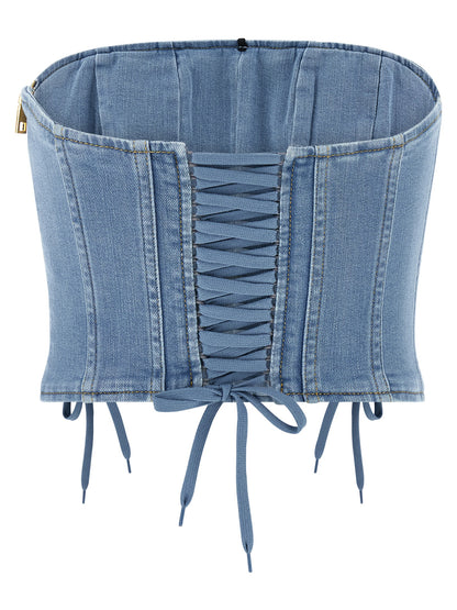 Blue Cotton Blouse