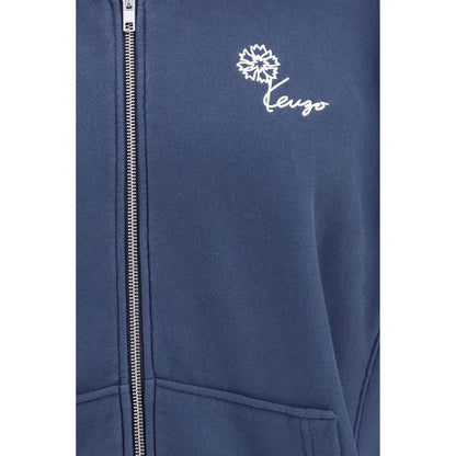 Blue Cotton Sweatshirt