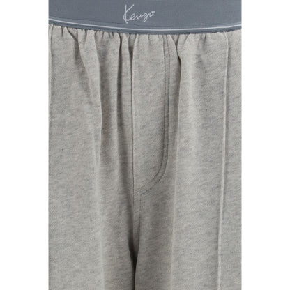 Gray Cotton Joggers (Workout Pants)