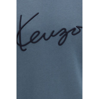 Blue Cotton Sweatshirt