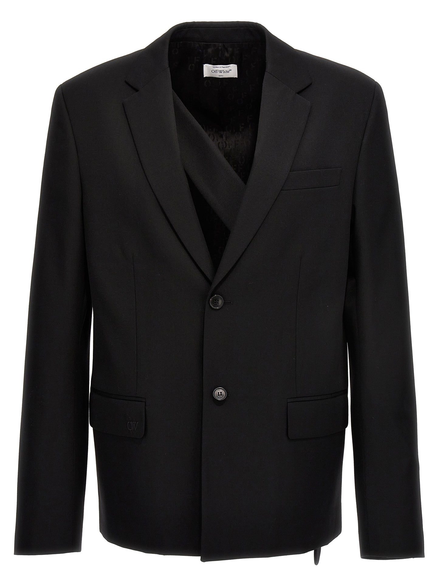 Black Wool Blazer