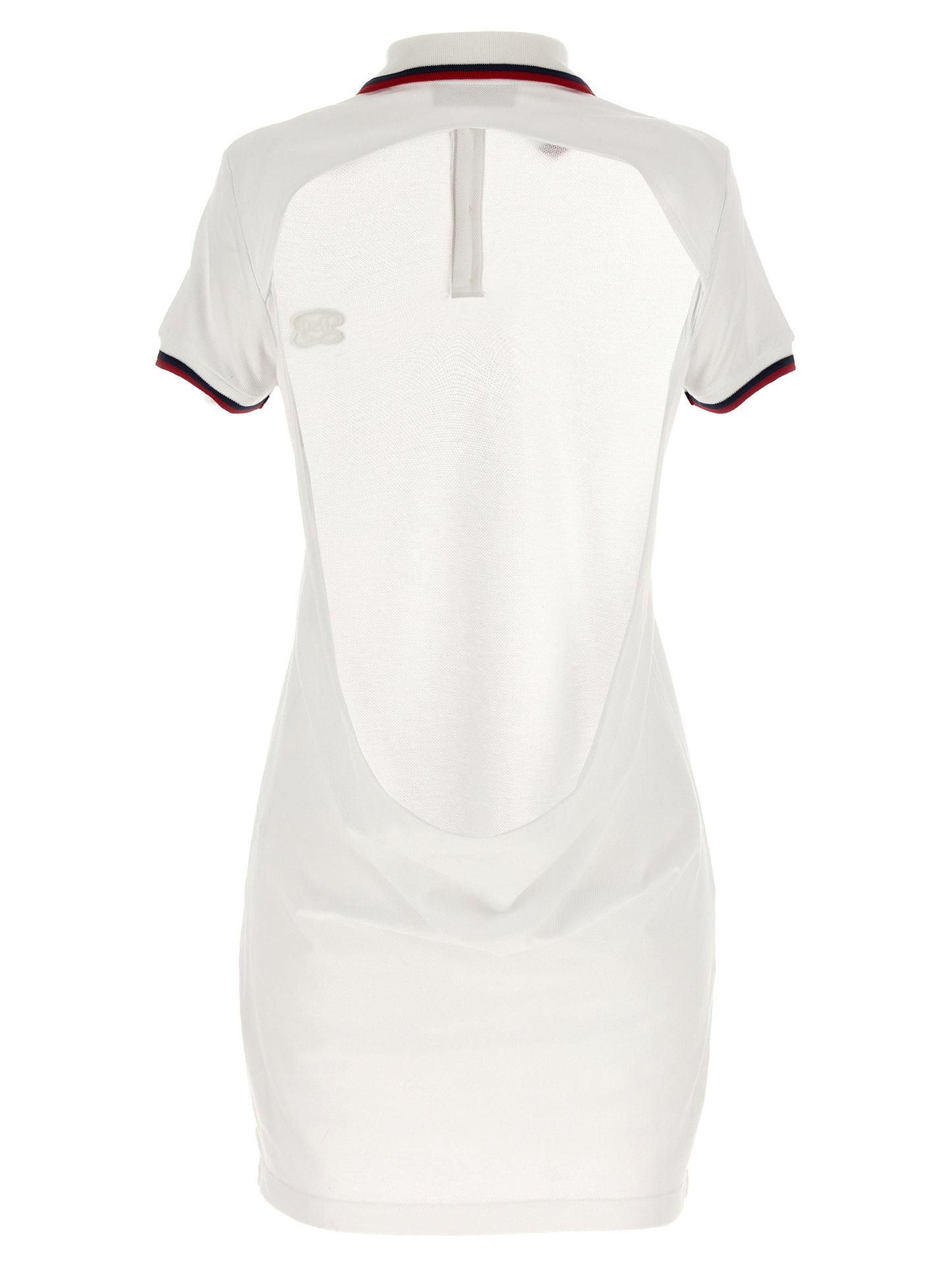 White Cotton Short Dress