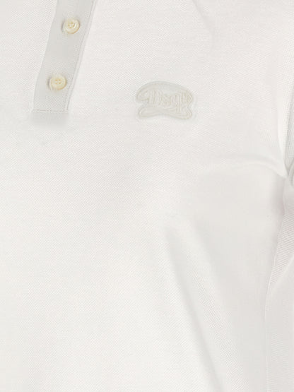 White Cotton Short Dress