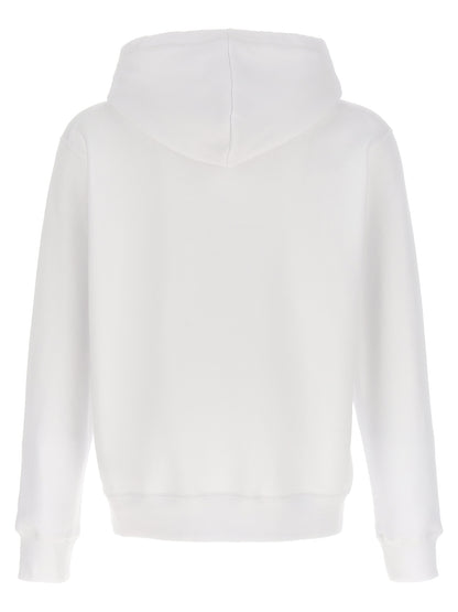 White Cotton Sweatshirt