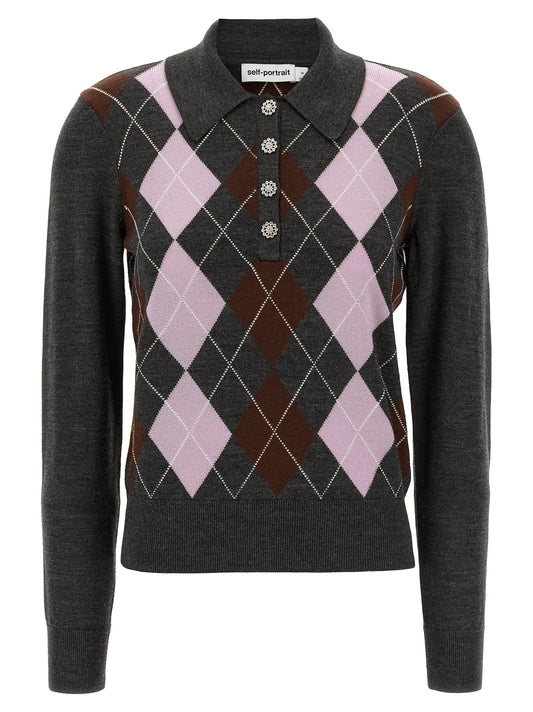 Gray Wool Cardigan
