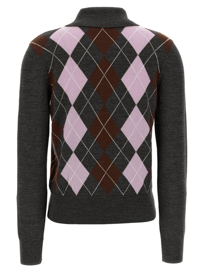 Gray Wool Cardigan