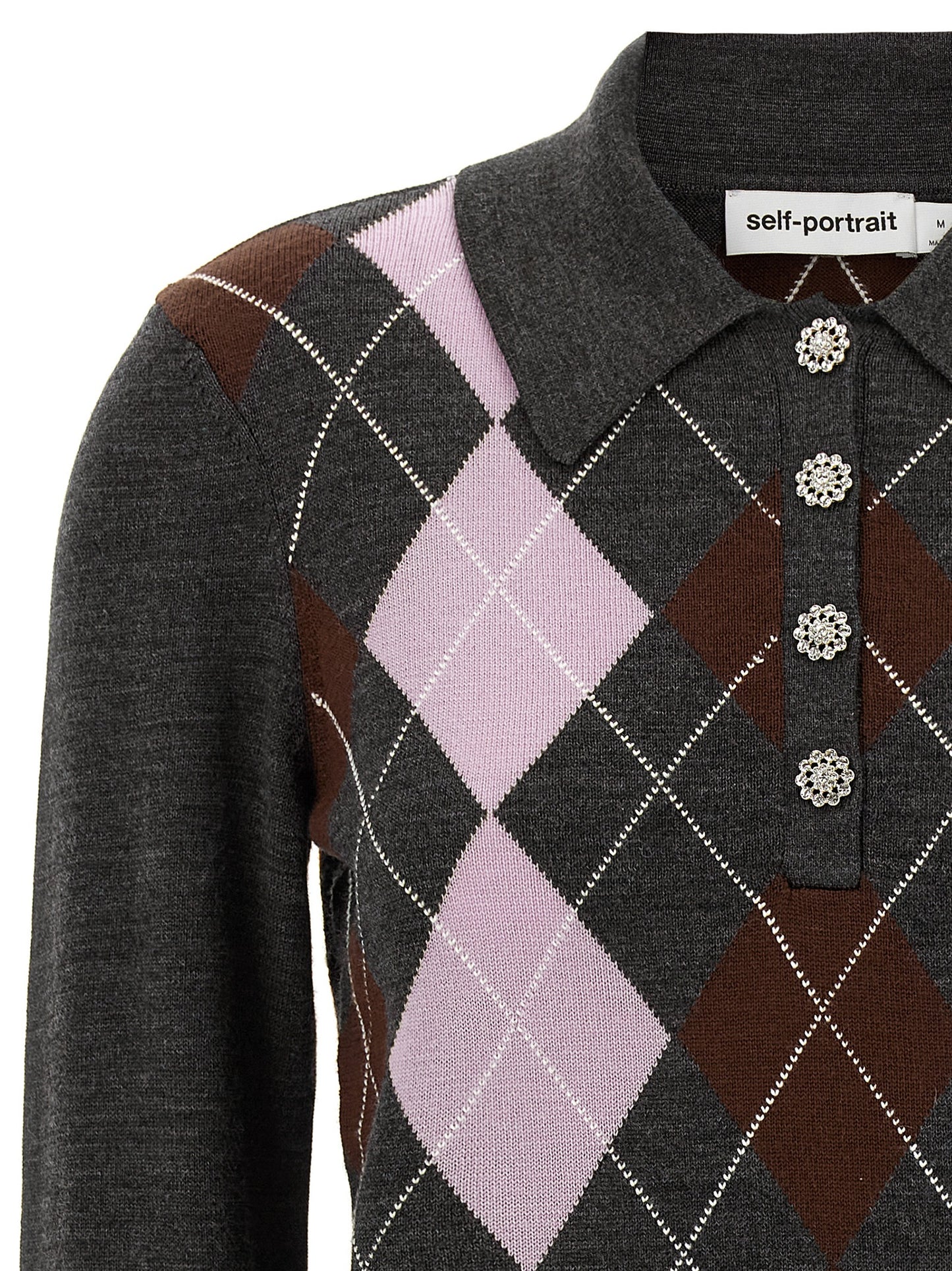 Gray Wool Cardigan