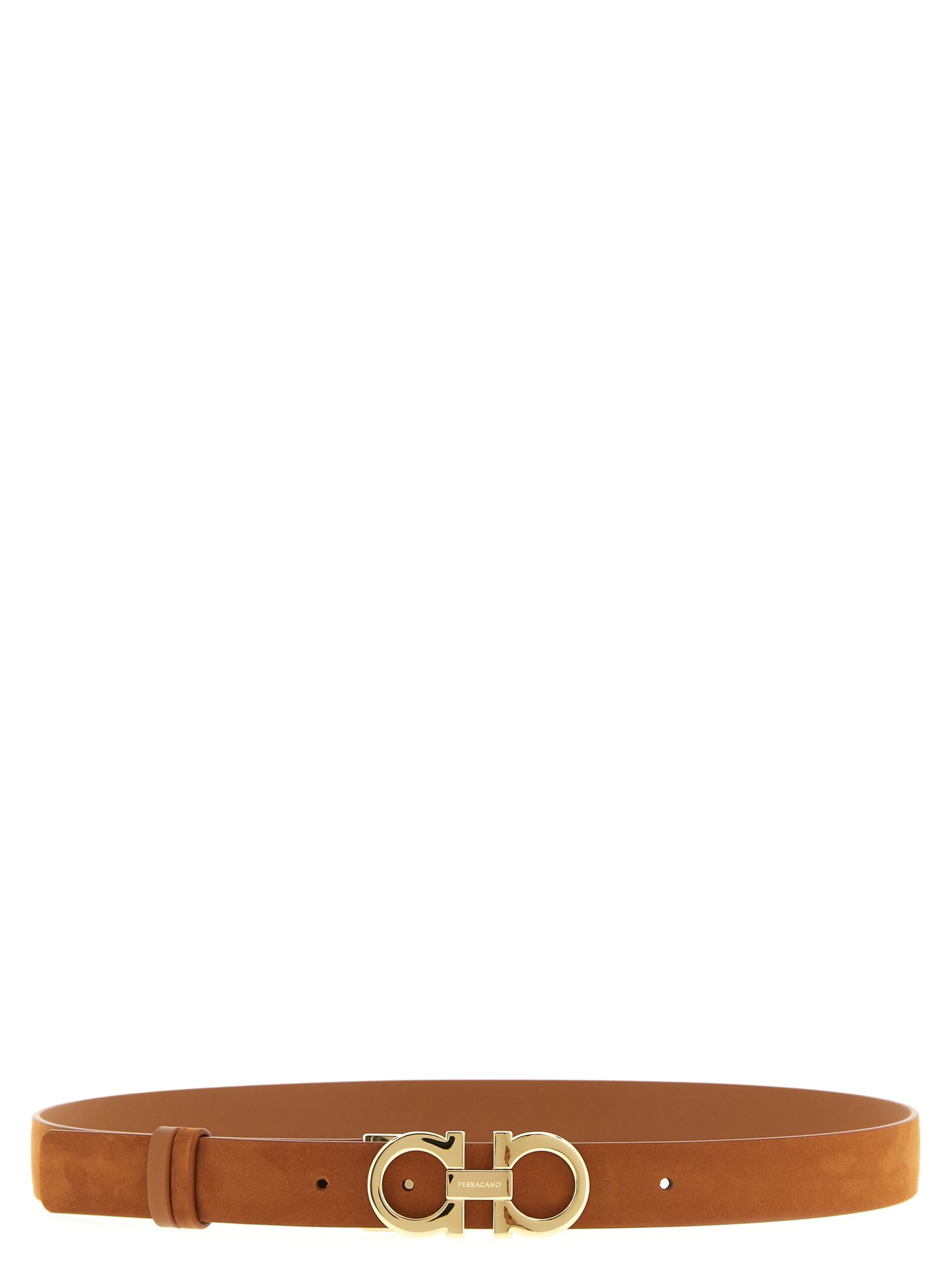 Brown Calfskin Regular Belt