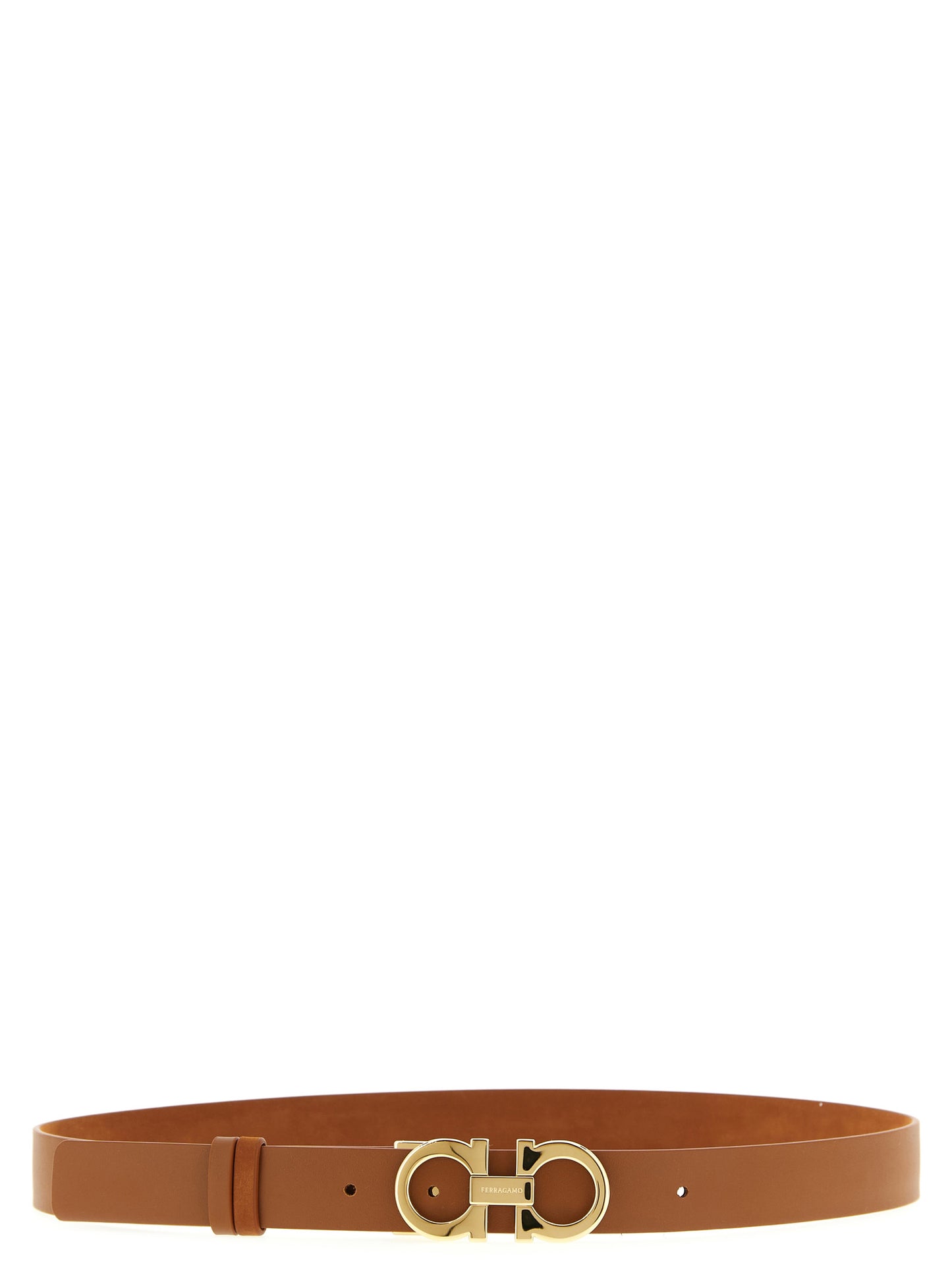 Brown Calfskin Regular Belt