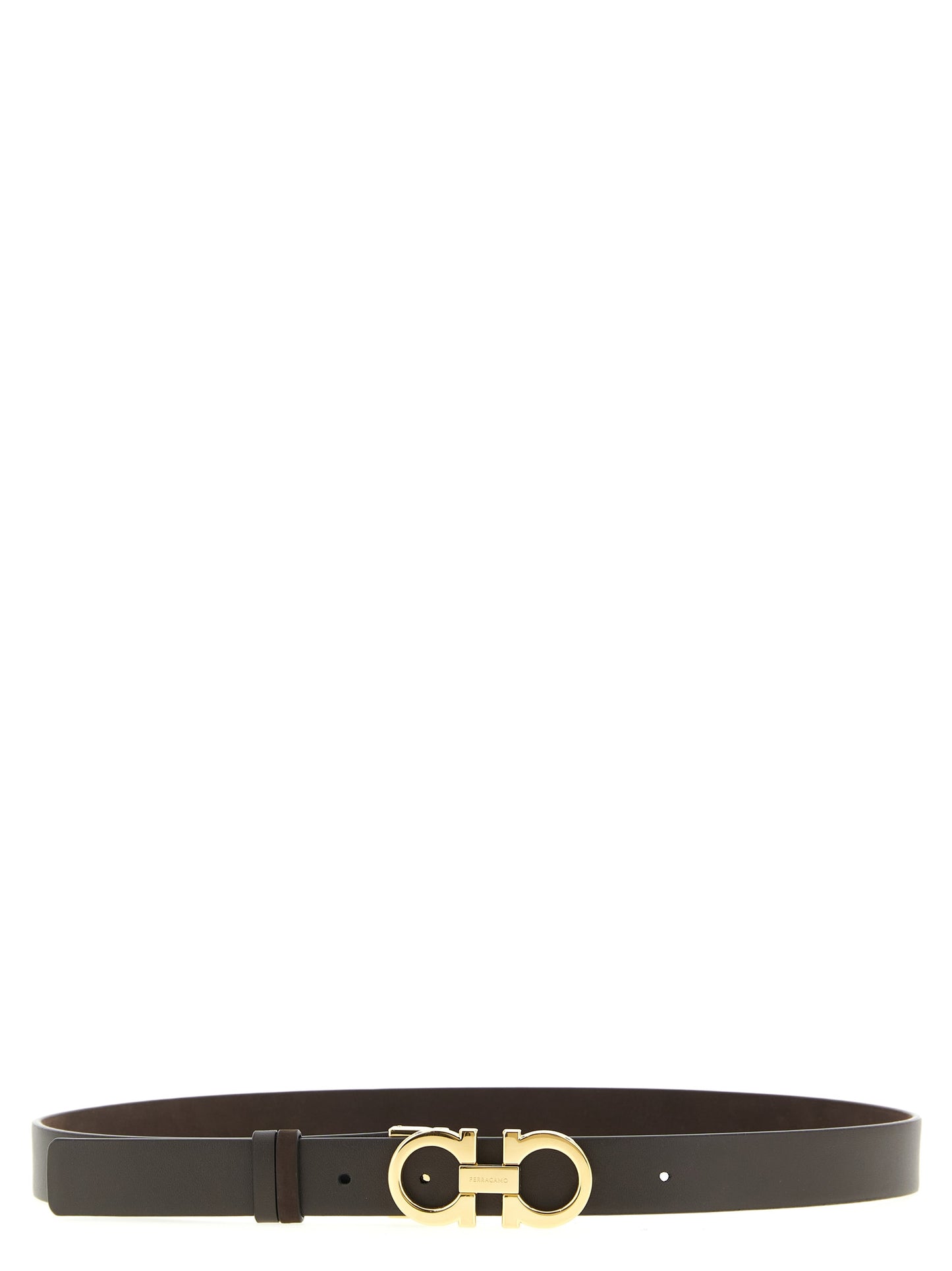Brown Calfskin Regular Belt