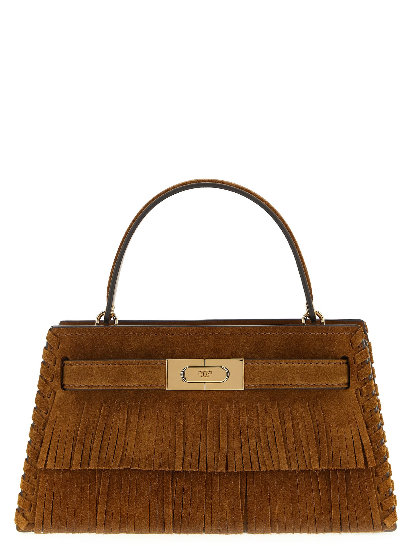 Brown Bovine Leather Handbag