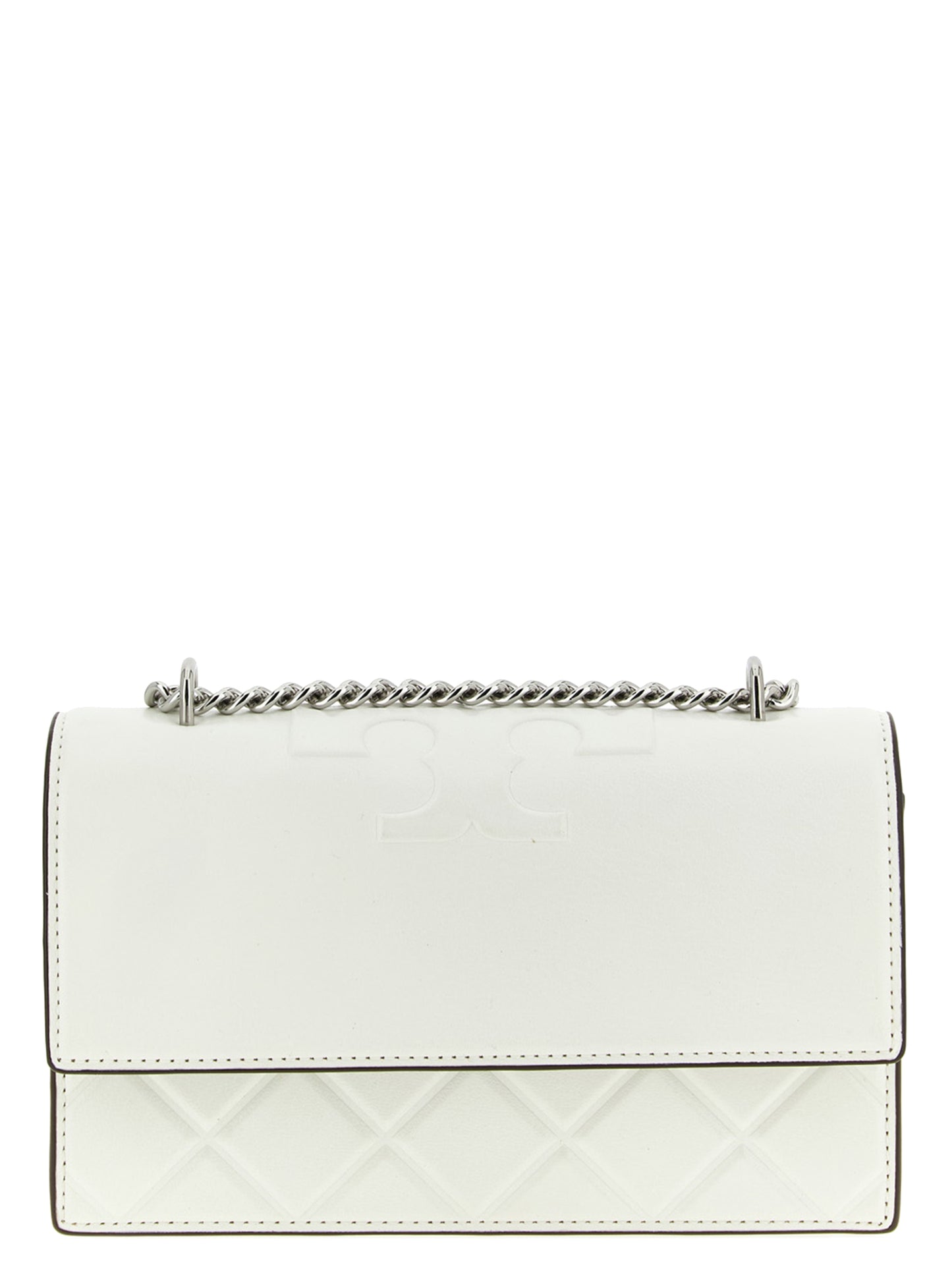 White Goatskin Crossbody Bag