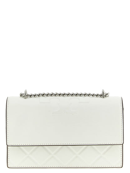 White Goatskin Crossbody Bag