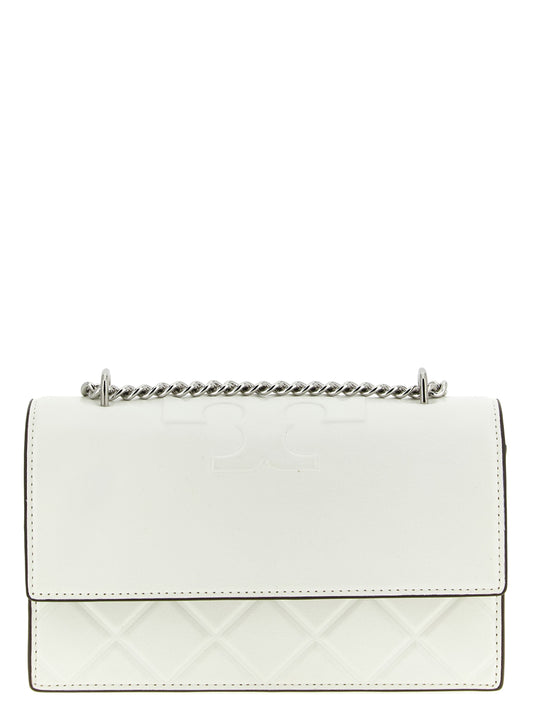 White Goatskin Crossbody Bag