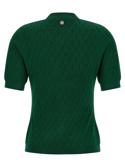 Bicolor Viscose T-Shirt