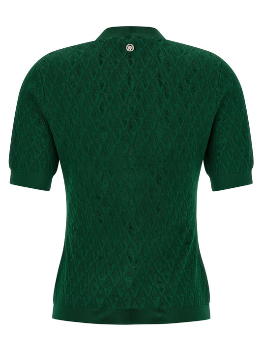 Bicolor Viscose T-Shirt