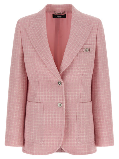Multicolor Virgin Wool Blazer