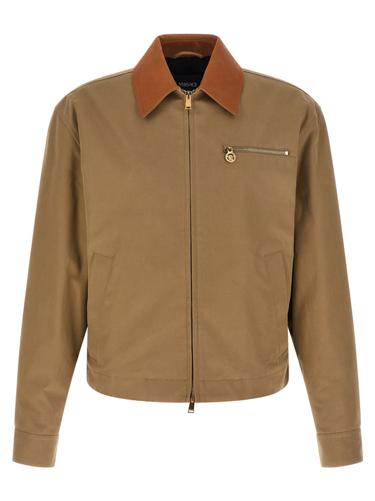 Beige Cotton Jacket