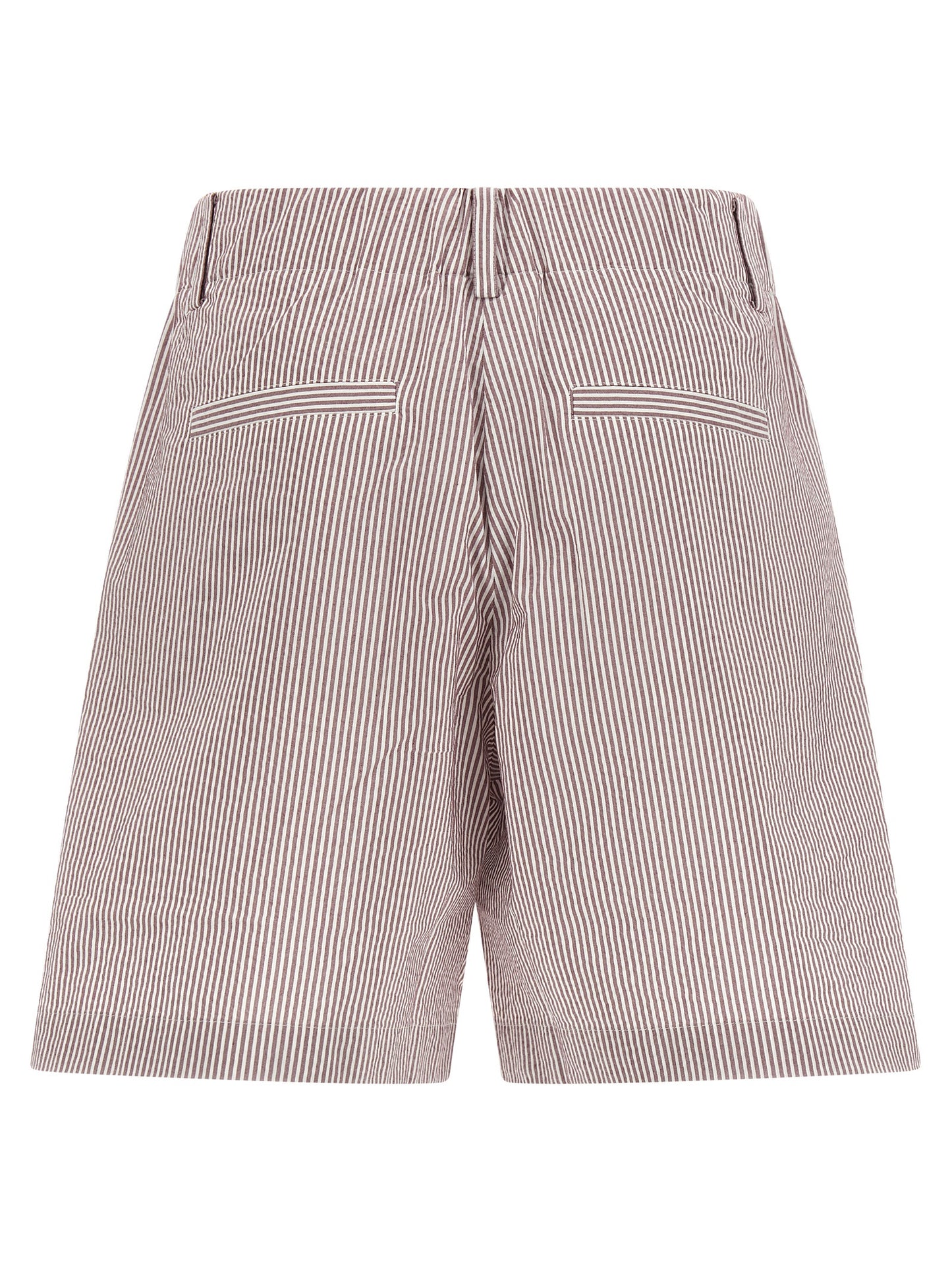 Multicolor Cotton Bermuda Shorts