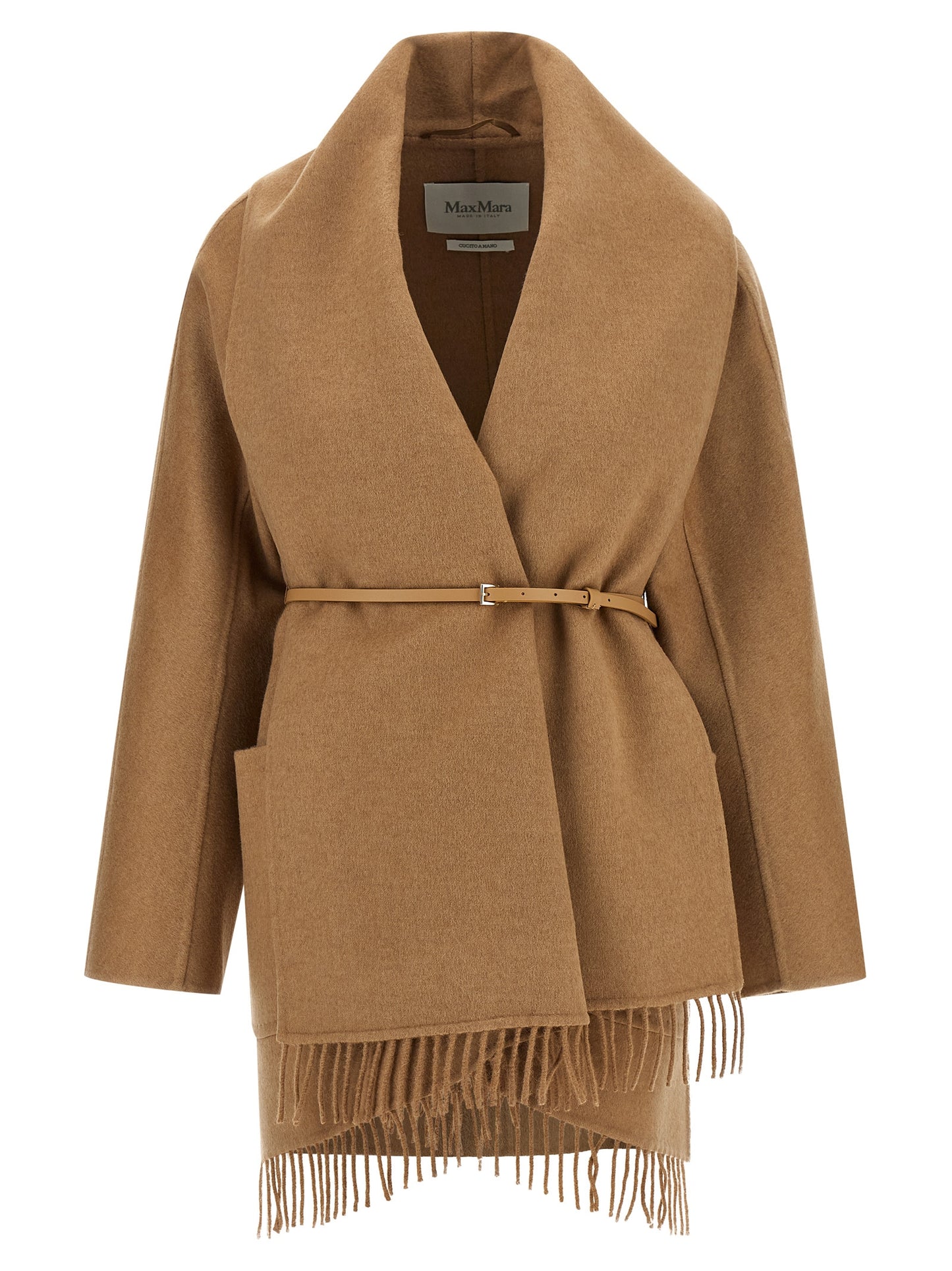 Beige Camel Hair  Coat
